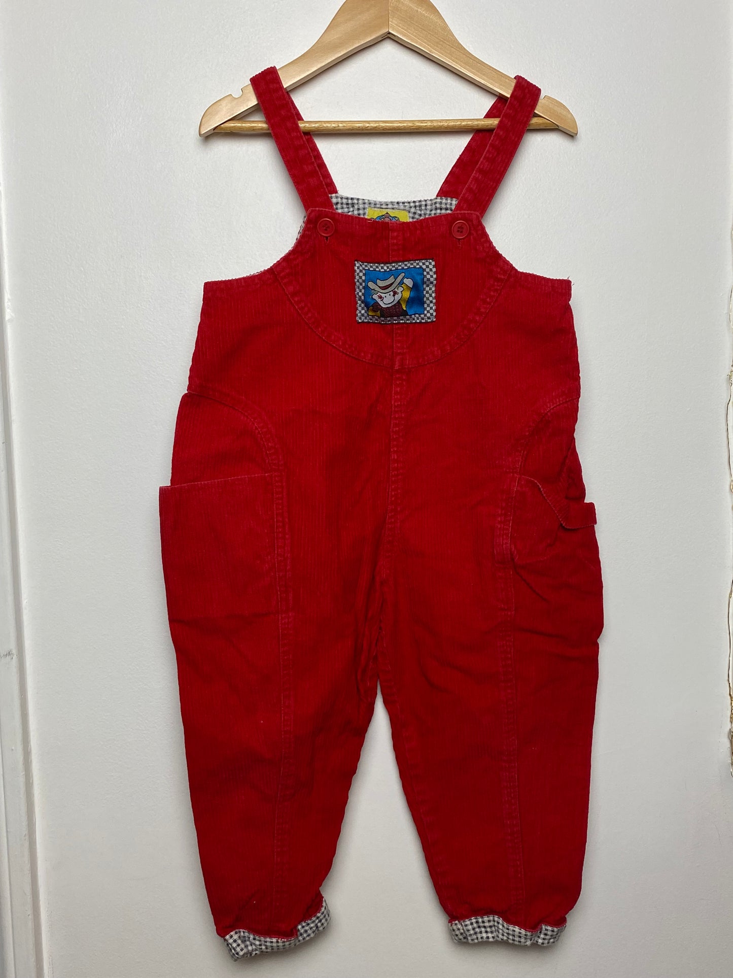 Red Farmer Overalls