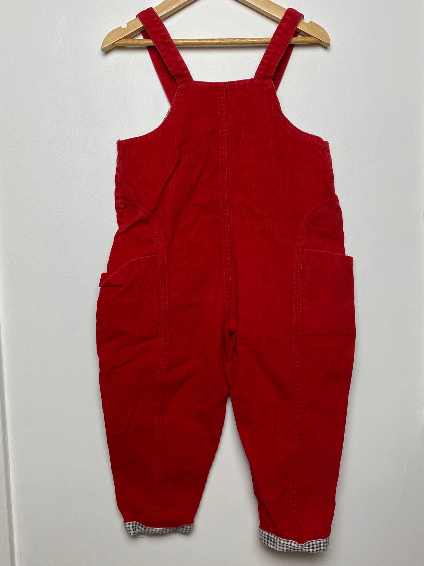 Red Farmer Overalls