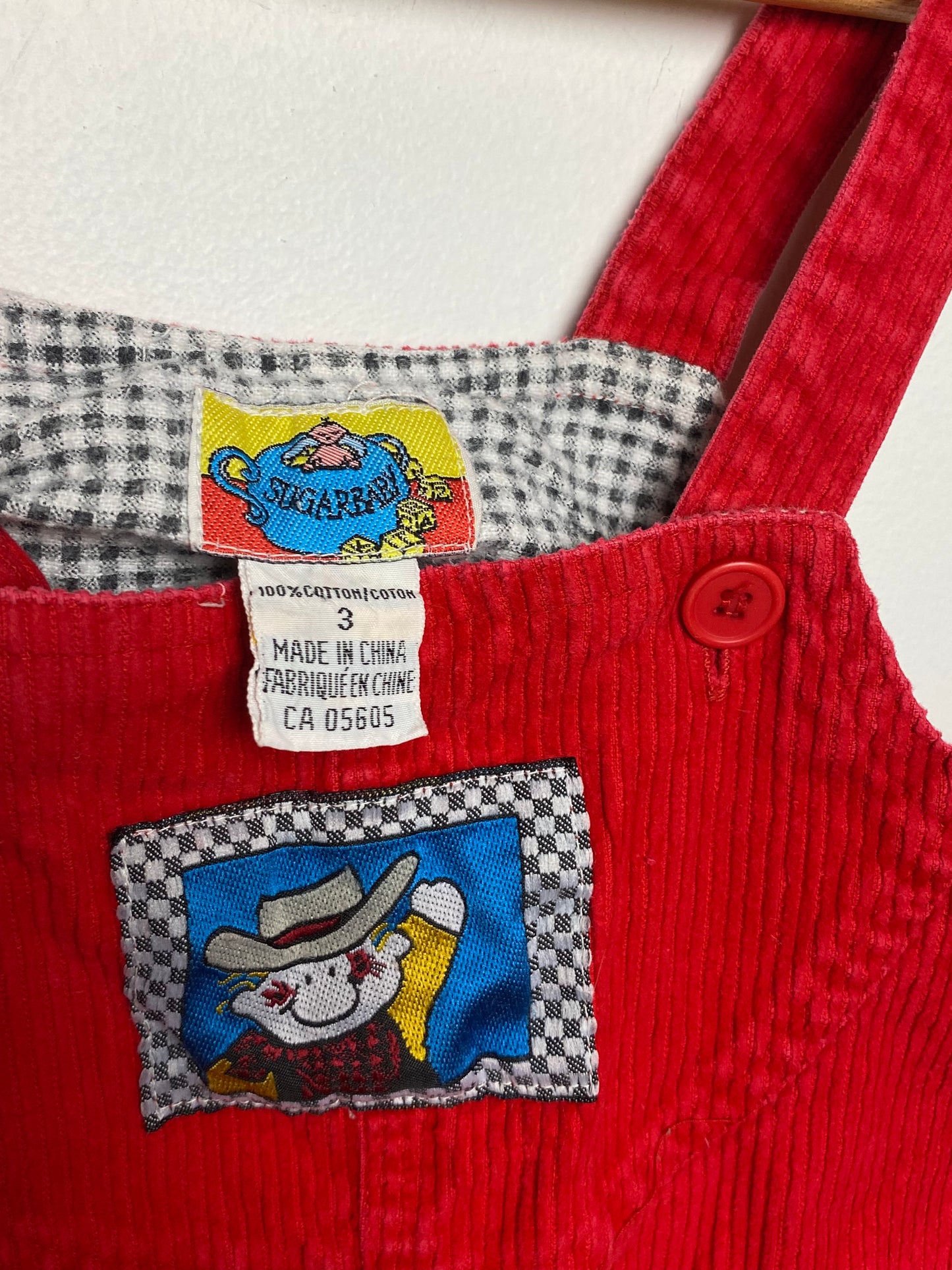 Red Farmer Overalls